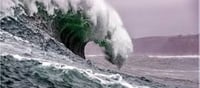What is there in an earthquake that causes a tsunami?